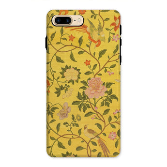 Sweet Summer - Painted Chinese Silk Phone Case Iphone 8 Plus / Matte Floral Patterned Phone Case Sweet Summer, Iphone