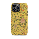 Sweet Summer - Painted Chinese Silk Phone Case Iphone 13 Pro Max / Matte Floral Patterned Phone Case Sweet Summer, Iphone