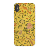 Sweet Summer - Painted Chinese Silk Phone Case Iphone x / Matte Floral Patterned Phone Case Sweet Summer, Iphone