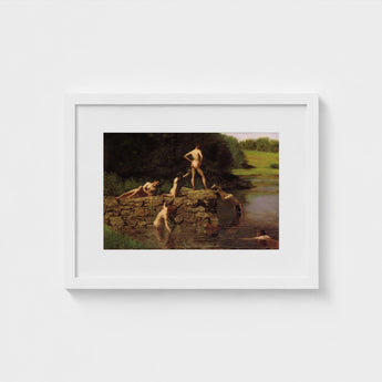 Swimming Hole - Thomas Eakins Art Print / Canvas, Captures, Robust Masculinity Prints