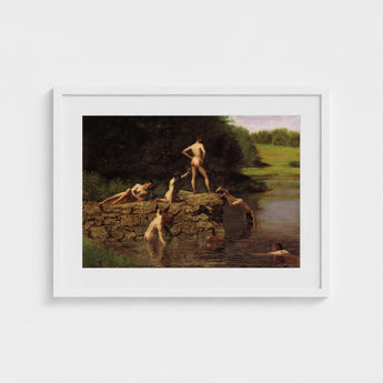 Swimming Hole - Thomas Eakins Art Print / Canvas, Captures, Robust Masculinity Prints