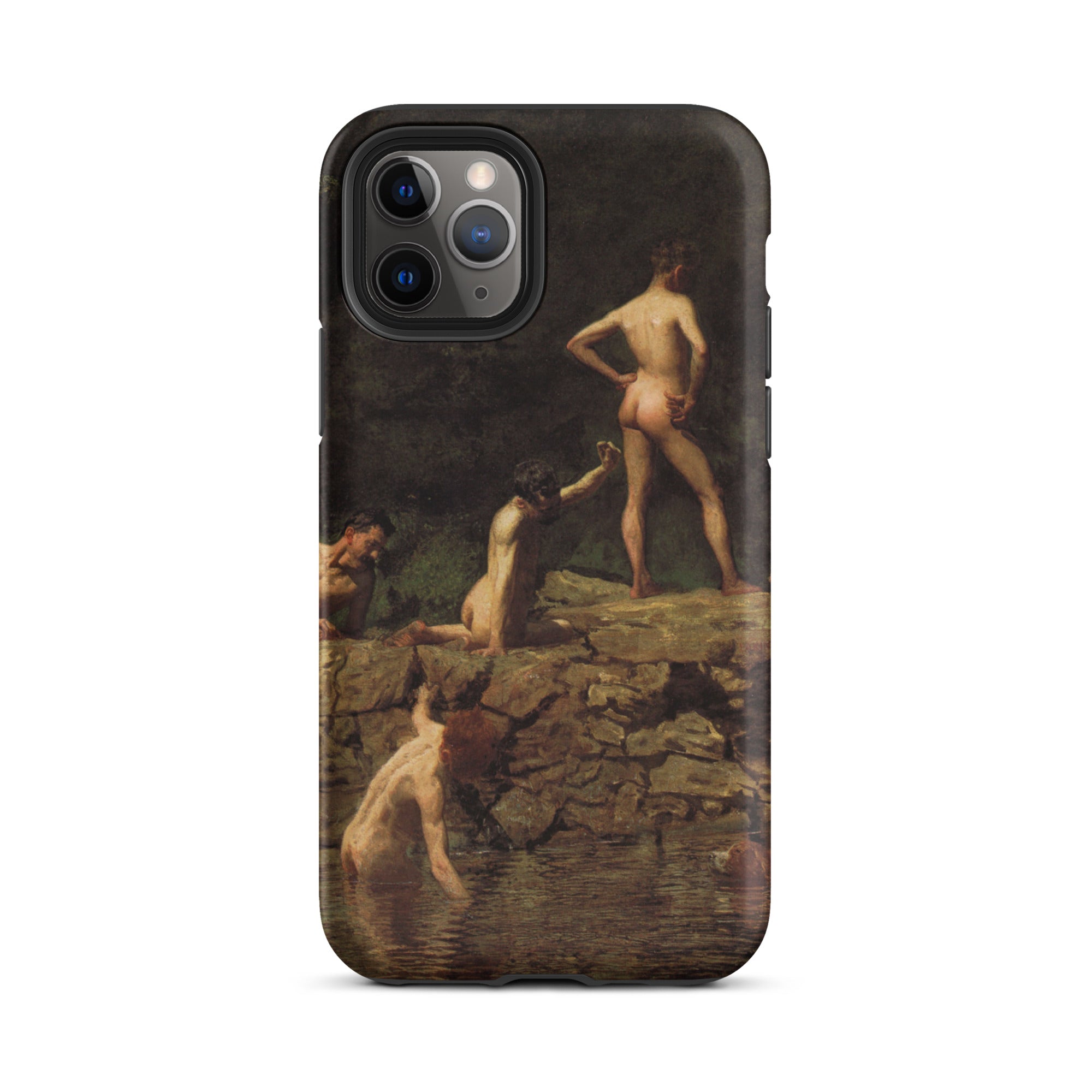 Swimming Hole Thomas Eakins Iphone Case, 11 Pro / Matte, Iphone Case Nude Bathers Art