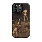 Swimming Hole Thomas Eakins Iphone Case, 15 Pro Max / Matte, Black Iphone Case Painting