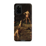Swimming Hole - Thomas Eakins Samsung Case, Galaxy S20 Plus / Matte, Black Phone Case Classical Painting Nude Figures Body