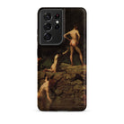 Swimming Hole Thomas Eakins Samsung Case, Galaxy S21 Ultra / Matte, Smartphone Case Classical Painting Three Nude Men