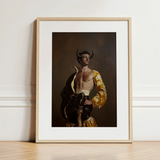Swish Pricks - Gay Matador Fashionista Art Print / Canvas, 12x16’’ / 31x41cm / Natural Frame / Matboard, Posters Prints & Visual Artwork,