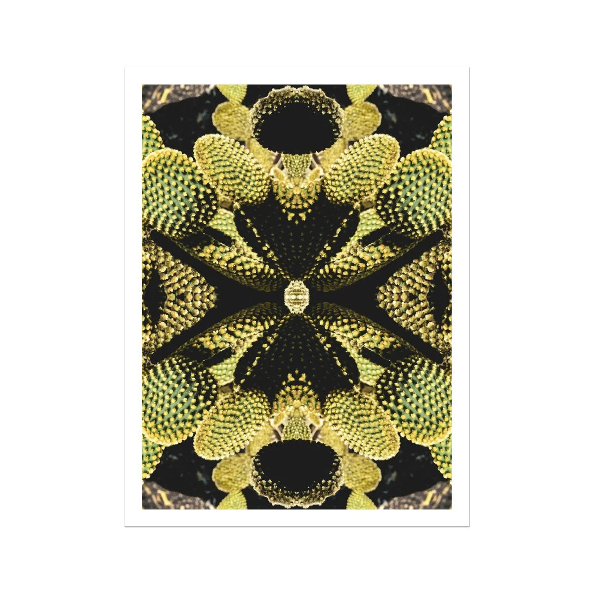 Life on Mars - Trippy Botanical Op Art Print Posters Prints & Visual Artwork