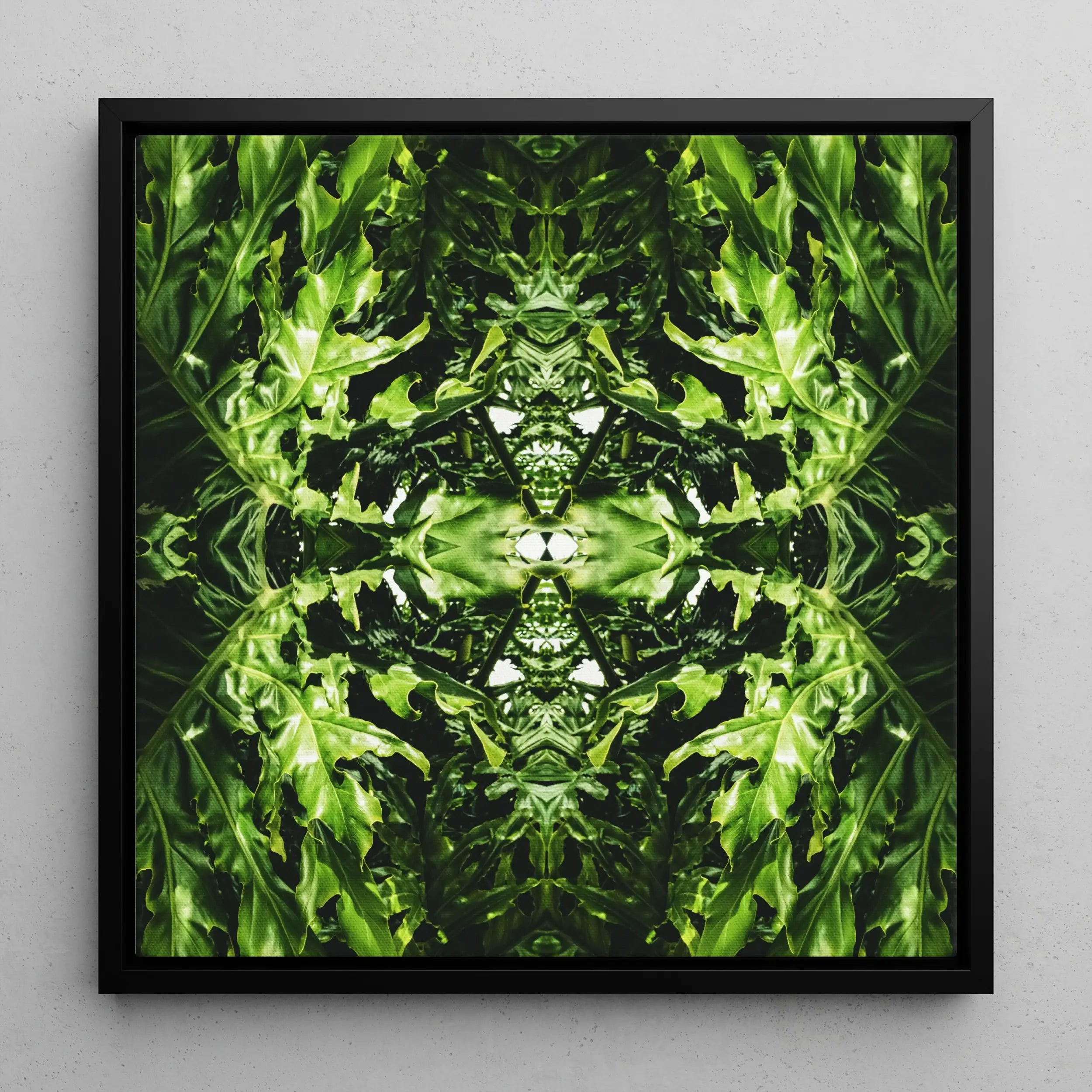 Reach out - Trippy Contemporary Botanical Art Framed Canvas Posters Prints & Visual Artwork