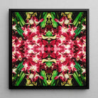 Ruby Reds - Bangkok Flower Market Orchid Art Framed Canvas Posters Prints & Visual Artwork