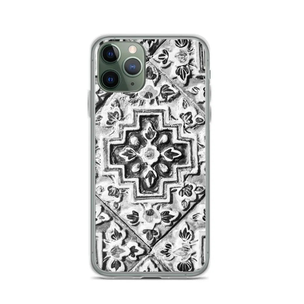 Tactile - Designer Travels Art Iphone Case - Black And White - Iphone 11 Pro - Mobile Phone Cases - Aesthetic Art