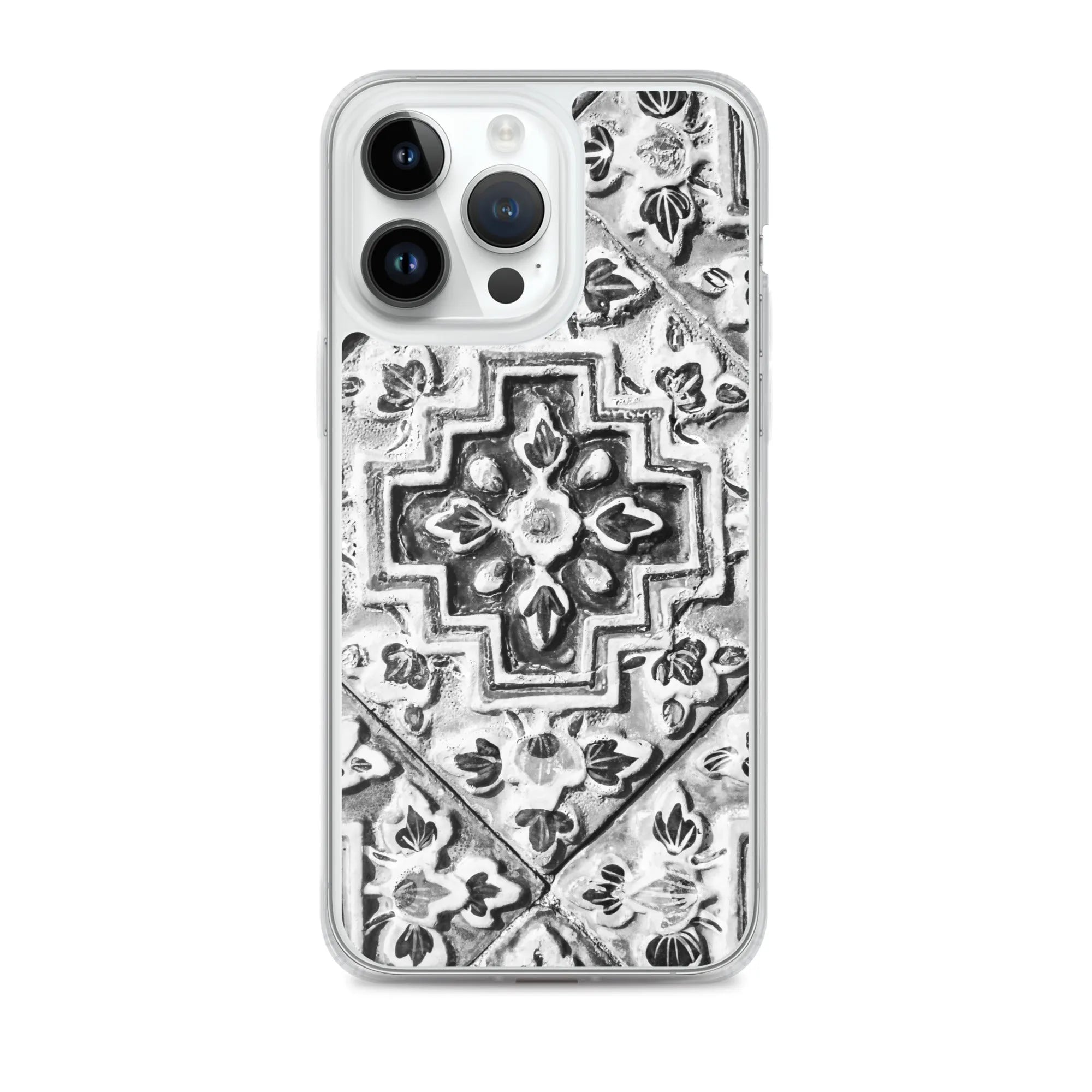 Tactile - Designer Travels Art Iphone Case - Black And White - Iphone 14 Pro Max - Mobile Phone Cases - Aesthetic Art