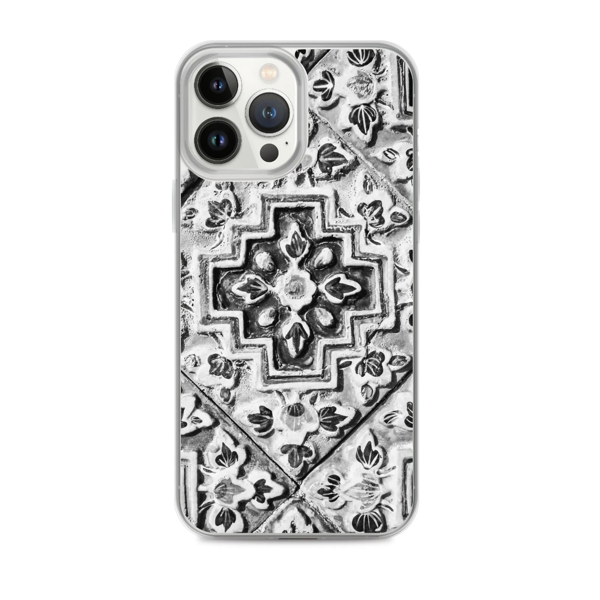 Tactile - Designer Travels Art Iphone Case - Black And White - Iphone 13 Pro Max - Mobile Phone Cases - Aesthetic Art
