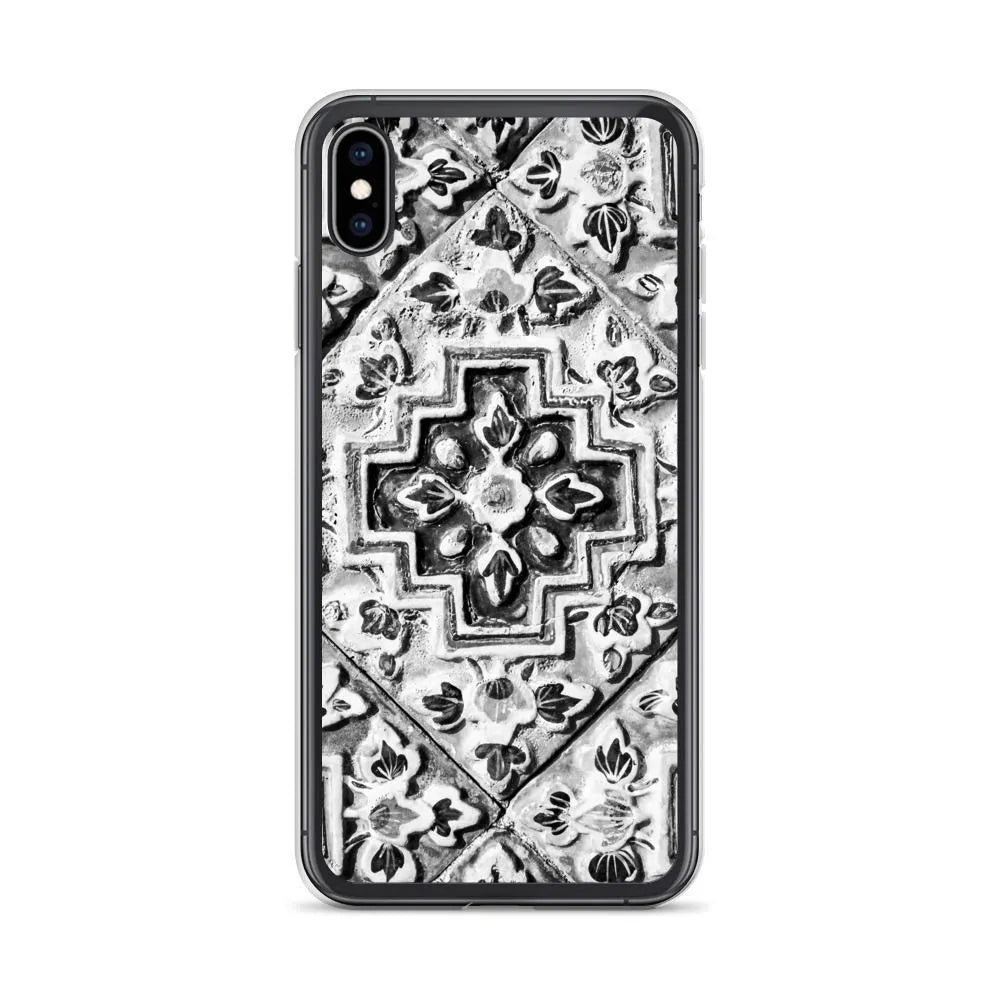 Tactile - Designer Travels Art Iphone Case - Black And White - Iphone Xs Max - Mobile Phone Cases - Aesthetic Art
