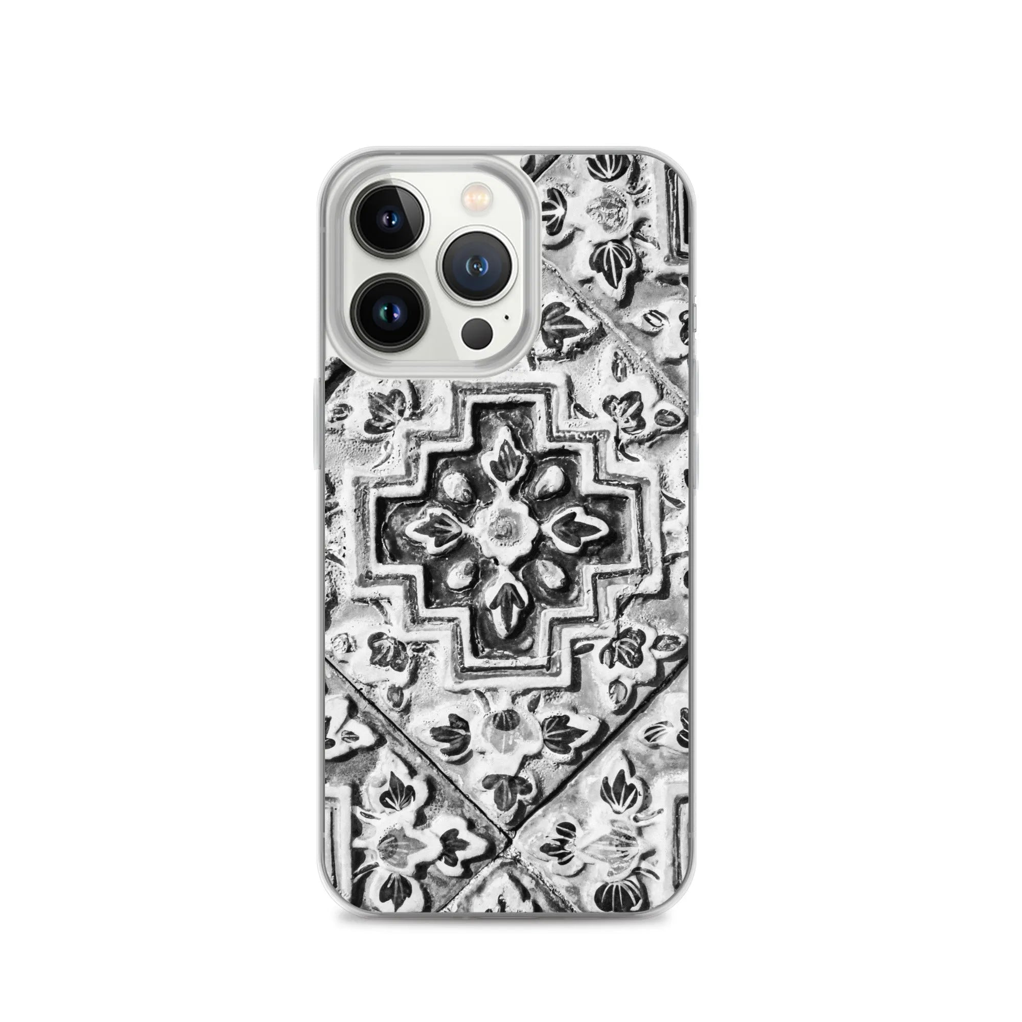 Tactile - Designer Travels Art Iphone Case - Black And White - Iphone 13 Pro - Mobile Phone Cases - Aesthetic Art