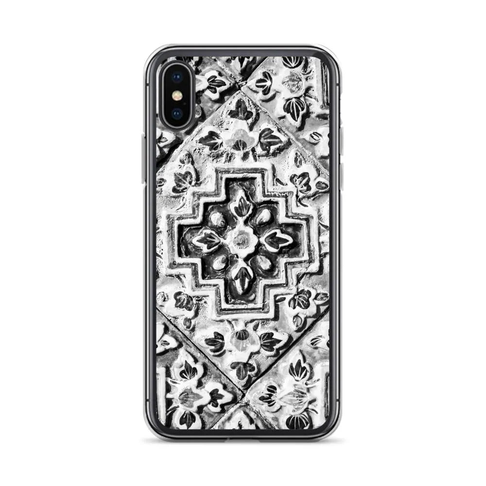 Tactile - Designer Travels Art Iphone Case - Black And White - Iphone X/xs - Mobile Phone Cases - Aesthetic Art
