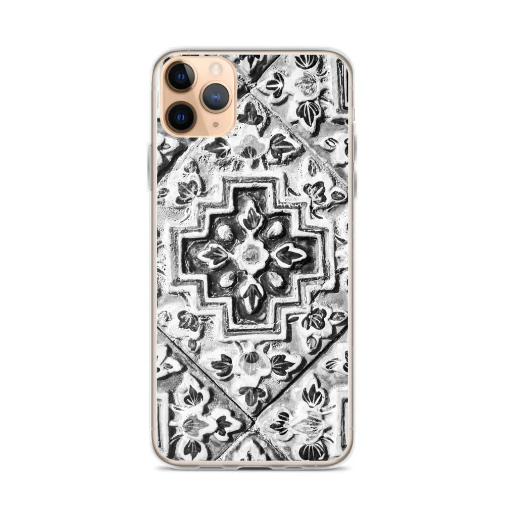 Tactile - Designer Travels Art Iphone Case - Black And White - Iphone 11 Pro Max - Mobile Phone Cases - Aesthetic Art
