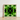 Square-framed Artwork Symmetrical Kaleidoscopic Pattern Vibrant Green Leaves Botanical Op Art, Verdant Vortex, Mind-bending