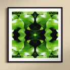 Take me to your Leader - Trippy Leaves Op Art Print