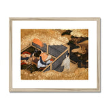 Tale of Genji - Japanese Courtly Aesthetics Art Print, Framed Japanese Artwork