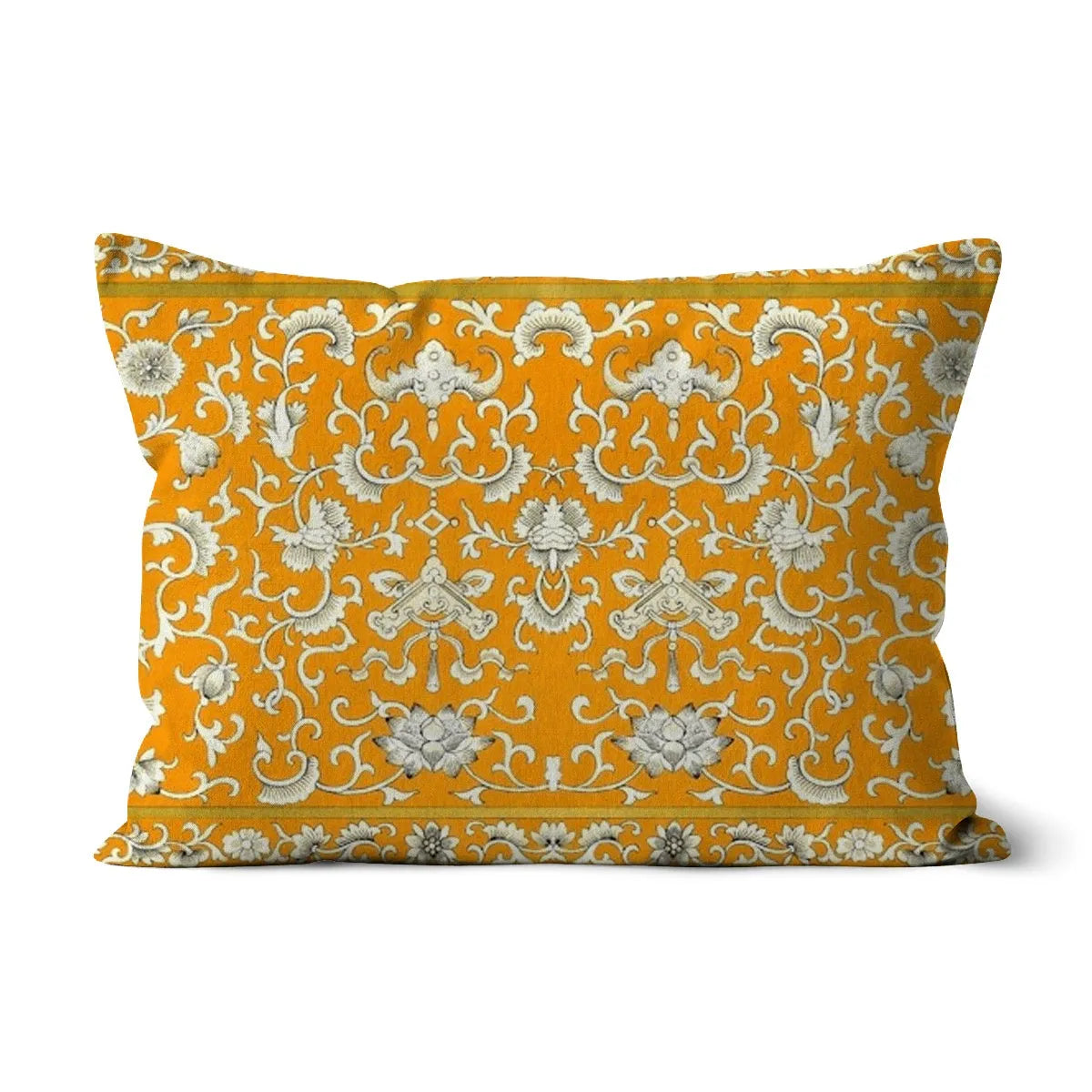 Tangerine Dream Cushion - Decorative Throw Pillow - Canvas / 19x13 - Pillows -