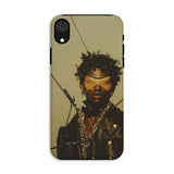 On Target - Black Gay Biker Queen Iphone Case, Xr / Matte, Phone Case Blindfolded Person