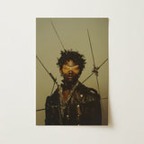 On Target - Black Gay Motorcycle Queen Art Print / Canvas, 12x18’’ / 31x46cm / Unframed / no Border, Posters Prints & Visual Artwork, Toby