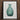 Framed Pencil Translucent Teal Glass Bottle Ribbed Fluted Carafe, Van Silvay Decorative, 1930s Glassware Art