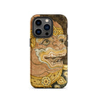 Thai Monkey See Traditional Fresco Iphone Case, 14 Pro / Matte, Monkey God Phone Case