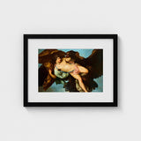 The Abduction of Ganymede - Benigne Gagneraux Art Print / Canvas Seizes Trojan, Myth, Dark Eagle Sovereign, Cerulean Sky Opening, Pale