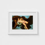 The Abduction of Ganymede - Benigne Gagneraux Art Print / Canvas Seizes Trojan, Myth, Dark Eagle Sovereign, Cerulean Sky Opening, Pale