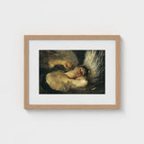 The Awakening - Solomon Joseph Art Print / Canvas, Arrests, Winged Figure Hauled, Amber-ochre Chest Broad, Prints