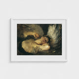 The Awakening - Solomon Joseph Art Print / Canvas, Arrests, Winged Figure Hauled, Amber-ochre Chest Broad, Prints