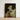 Framed Portrait Person Ornate Off-white Ruffled Costume Floral Gay Devil Art, Print, Void Stares