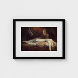 The Nightmare - Johann Heinrich Fussli Art Print / Canvas, Blind Ecstasy, Scarlet Fold Prints