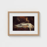 The Nightmare - Johann Heinrich Fussli Art Print / Canvas, Blind Ecstasy, Scarlet Fold Prints