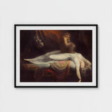 The Nightmare - Johann Heinrich Fussli Art Print / Canvas, Blind Ecstasy, Scarlet Fold Prints