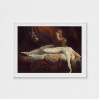 The Nightmare - Johann Heinrich Fussli Art Print / Canvas, Blind Ecstasy, Scarlet Fold Prints