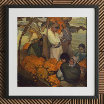 The Offering - Saturnino Herran Art Print / Canvas, Prints
