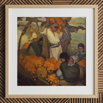The Offering - Saturnino Herran Art Print / Canvas, Prints
