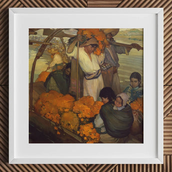 The Offering - Saturnino Herran Art Print / Canvas, Prints