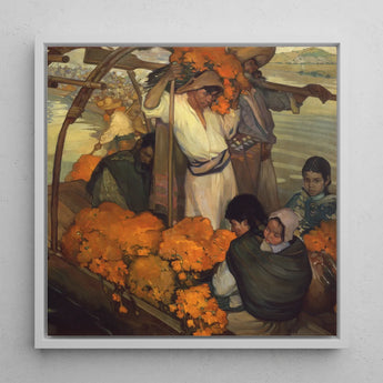 The Offering - Saturnino Herran Art Print / Canvas, Prints