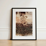 The Piper at Gates of Dawn - Arthur Rackham Art Print / Canvas, Prints