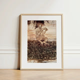The Piper at Gates of Dawn - Arthur Rackham Art Print / Canvas, Prints