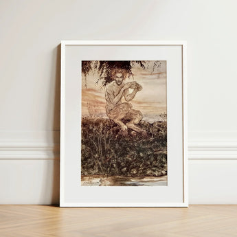 The Piper at Gates of Dawn - Arthur Rackham Art Print / Canvas, Prints