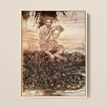 The Piper at Gates of Dawn - Arthur Rackham Art Print / Canvas, Prints