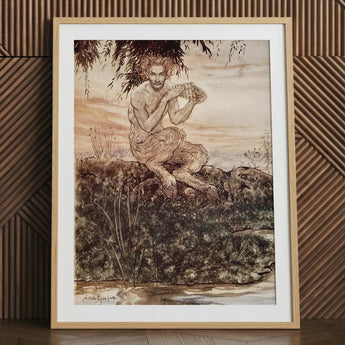 The Piper at Gates of Dawn - Arthur Rackham Art Print / Canvas, Prints