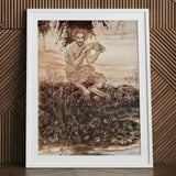 The Piper at Gates of Dawn - Arthur Rackham Art Print / Canvas, Prints
