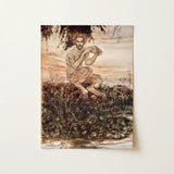 The Piper at Gates of Dawn - Arthur Rackham Art Print / Canvas, Prints
