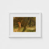 The Shooter - Julius Paulsen Art Print / Canvas Jægersborg’s Myth-breeding Grove, Fine Photo, Apollo Made Flesh Prints