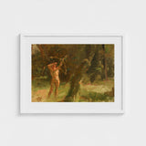 The Shooter - Julius Paulsen Art Print / Canvas Jægersborg’s Myth-breeding Grove, Fine Photo, Apollo Made Flesh Prints
